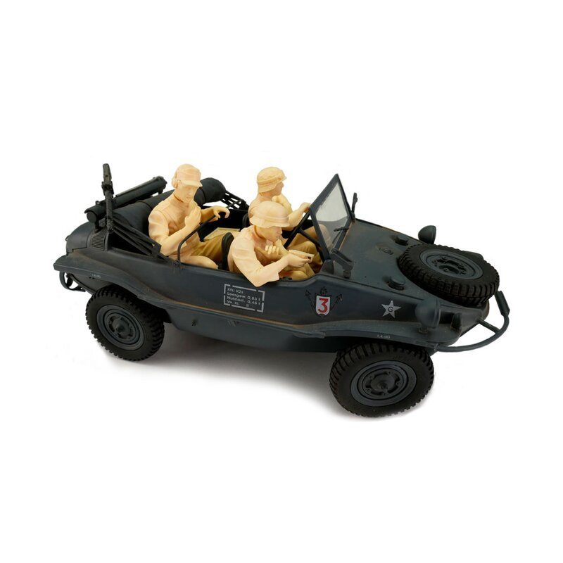 Kit figurek posádky KDF 166 - Schwimmwagen 1:16