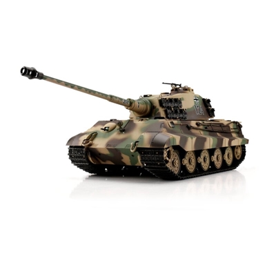 RC tank Kingtiger s věží Henschel - BB + IR systém, klasická edice