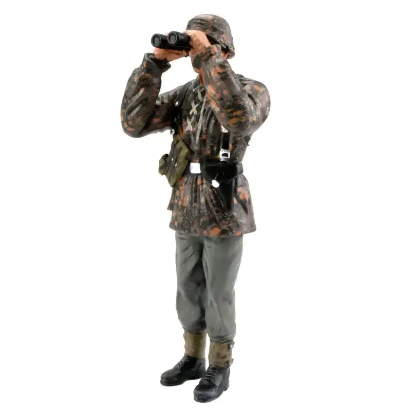 Figurka 1:16 Velitel vozidla-seržant Sd.Kfz. 251, maskování vzor Dubové listí – podzim