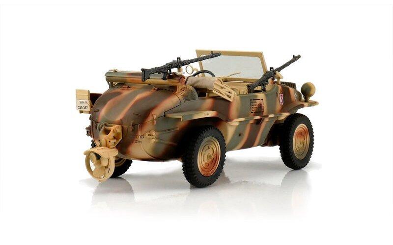 RC VW Schwimmwagen KDF 166 - maskovaný 1:16