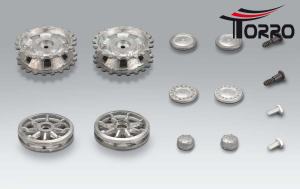 Sada hnací a napínací kola na model Panzer III