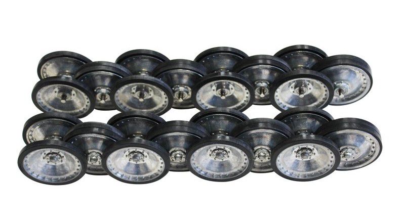 Sada kovových pojezdových kol na tanky Panther G / JagdPanther s čepy a kuličkovými ložisky