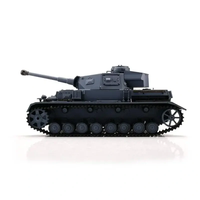 RC model tanku Panzer IV Ausf. F2 - BB + IR, 2.4 GHz - KOVOVÉ PÁSY, V7.0