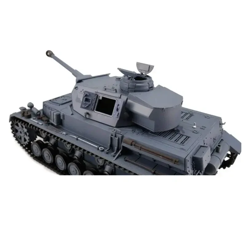 RC model tanku Panzer IV Ausf. F2 - BB + IR, 2.4 GHz - KOVOVÉ PÁSY, V7.0