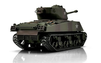 Profesionální RC model vojenského vozidla M4A3 Sherman