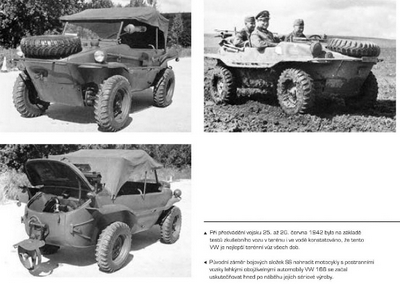 Kniha Obojživelné automobily