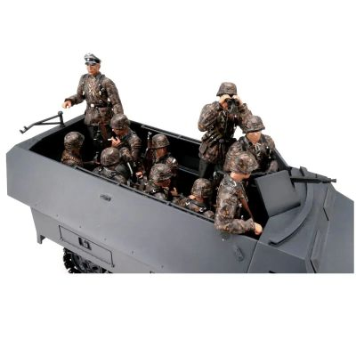 posádka  Sd.Kfz. 251 - vzor Dubové listí - podzim