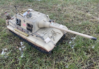 RC tank Jagdtiger - autorem modelu: Vošahlík J.