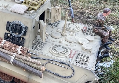 RC tank Jagdtiger - autorem modelu: Vošahlík J.