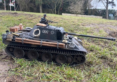 RC tank Panther G - autorem modelu: Vošahlík J.