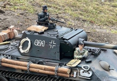 RC tank Panther G - autorem modelu: Vošahlík J.
