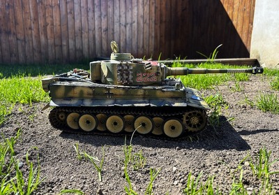 RC tank Tiger I. - autorem modelu: Zámečník J.