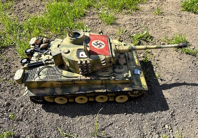RC tank Tiger I. - autorem modelu: Zámečník J.