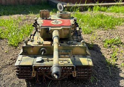 RC tank Tiger I. - autorem modelu: Zámečník J.