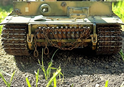 RC tank Tiger I. - autorem modelu: Zámečník J.