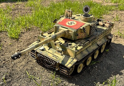 RC tank Tiger I. - autorem modelu: Zámečník J.